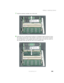 Page 255245
Adding or replacing memory
www.gateway.com
7Pull the memory module out of the slot.
8Hold the new or replacement module at a 30-degree angle and press it into 
the empty memory slot. This module is keyed so it can only be inserted 
in one direction. If the module does not fit, make sure that the notch in 
the module lines up with the tab in the memory bay. 