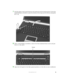 Page 33www.gateway.com
7Find the plastic strip located between the keyboard and the keyboard bezel. Insert the 
small flat-blade screwdriver under the bottom of the strip near the F2 key and gently 
pry it up.
8With a small Phillips screwdriver, remove the three keyboard bezel screws and put 
them in a safe place.
9Open the LCD panel to the fully opened position so it lies flat on your workbench.
Screws 