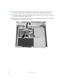 Page 44www.gateway.com
10Lift the front edge of the keyboard bezel, then rotate it away from you so it lies 
face-down on top of the LCD panel. Be careful not to damage the LCD panel.
11Lift the back edge of the keyboard slightly, then slowly push it toward the LCD panel 
to release the keyboard retaining tabs.
12Slowly rotate the keyboard toward you so it lies keys-down on top of your notebook. 
Be careful not to damage the LCD panel. 