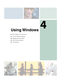 Page 574
47
Using Windows
Read this chapter to learn how to:
■Use the Windows desktop
■Manage files and folders
■Wo r k  w i t h  d o c u m e n t s
■Use shortcuts 