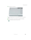 Page 183173
Changing batteries
www.gateway.com
6Lift the battery out of the bay.
7Place a recharged battery into the bay and press down until it snaps into 
place.
8Turn your notebook over and reattach the optional port replicator.
9Open the LCD panel and press the power button. 