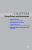 Page 57CHAPTER4
49
Using Drives and Accessories
Using the DVD drive
Setting up an optional RAID
Using the memory card reader
Using an Express Card
Installing a printer or other peripheral device
Viewing the display on a projector, monitor, 
or television 