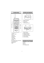 Page 44
1. Display
2. Numeric keypad
3. Enter
4. Band/Limit
5. Monitor/Clear
6. Speaker
7. Scan Mode
8. Manual Mode
9. Priority
10. S/S (Search Skip), L/O (Lock Out)
11. LIGHT/Keypad Lock
12. Step/Program
13.
/
Function Keys
1
2
7
10 8
11
12
6 5
3
134
13
9
Controls and Indicators
21
24 18
23
22 2019
14. Antenna Connector
15. Phone Jack
16. Squelch Control
17. On/Off Volume Control
Included in Your Package
•Antenna
•Belt clip
•Screw (2)
•This Operating Guide
18. Search indicator
19. Frequency Display
20....