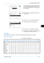 Page 205Default Setting (System Menu) 
OPERATION GUIDE8-17
8
If you select [Size Entry], you can register a custom 
size. In the screen that appears, set the vertical 
size (Y) and horizontal size (X) of the paper using 
the numeric keys.
10Press the  OK key. The screen re turns to the MP 
Tray Set. menu.
11Press the  U or  V key to select [MP Tray Type].
12Press the  OK key. MP Tray Type appears.
13Press the  U or  V key to select the paper type.
14Press the  OK key.  Completed.  is displayed and the 
screen...