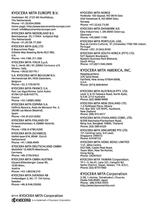 Page 95is a trademark of Kyocera Corporation
2006
Downloaded From ManualsPrinter.com Manuals 