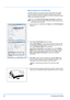 Page 523-8Connecting and Printing
Manual Duplex (For FS-1100 only)
Use Manual Duplex if you require printing on both sides of the paper. 
The even pages are printed first and then reloaded to print the odd 
pages. An instruction sheet is available to assist with loading the sheet\
s 
in the correct orientation and order.
1Ensure Cassette 1  is selected as the Source  in the Print Properties  
dialog box.
2Select  Print on Both Sides  (Manual Duplex).
Select  Gutter Settings  on Layout tab and enter the value...