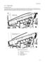 Page 1152F8/2F9/2GA-1
2-1-5
2-1-3  Expose section
(1) Laser scanner unit
The charged surface of the drum is then scanned by the laser beam from the laser scanner unit. The laser beam is dis-
persed as the polygon motor revolves to reflect the laser beam over the drum. Various lenses and mirror are housed in the 
laser scanner unit, adjust the diameter of the laser beam, and focalize it at the drum surface.
Figure 2-1-9Laser scanner unit
30/31 ppm printer
(EUR/USA model)
35/37 and 45/47 ppm printer
(EUR/USA...