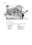 Page 182F8/2F9/2GA-1
1-1-6Figure 1-1-4 Machine cross section (35/37 and 45/47 ppm printer [EUR/USA model])
Paper path
Paper path (optional)







	



35/37 and 45/47
ppm printer
(EUR/USA model)
1. MP (Multi-Purpose) tray
2. MP tray paper feed unit
3. Toner container
4. Developer unit
5. Main charger unit
6. Drum unit
7. Laser scanner unit
8. Paper exit section9. Rear unit
10. Fuser unit
11. Transfer/separation section
12. Duplex paper conveying section
13. Paper cassette
14. Paper...