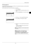 Page 1575
5-23
Sending Functions
FTP Encrypted TX
This allows you to encrypt documents when you send them. If you select [On] in this option, you can then select the 
encryption method in the basic send screen. 
Use the procedure below to scan and  send originals as encrypted files.
1Press the Send key.
2Place the originals in the document processor or on the 
platen.
3Press the Function Menu  key. Function Menu appears.
4Press the U or V key to select [ FTP Encrypted TX].
5Press the OK key. FTP Encrypted TX...