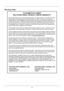 Page 21xix
Warranty (USA) 
FS-3040MFP/FS-3140MFP
MULTIFUNCTIONAL PRODUCT LIMITED WARRANTY
Kyocera Mita America, Inc. and Kyocera Mita Canada, Ltd. (both referred to as “Kyocera”) warrant 
the Customer’s new Multifunctional Product (ref erred to as “MFP”), and the new accessories 
installed with the initial in stallation of the MFP, against any defects in material and workmanship for 
a period of one (1) year, or 300,000 copies/prints from  date of installation, whichever first occurs.  In 
the event the MFP or...