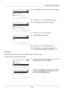 Page 3268-138
Default Setting (System Menu)
4Press the OK key. The Network Setting menu appears.
5Press the U or V key to select [Secure Protocol].
6Press the OK  key. Secure Protocol appears.
7Press the U or V key to select [SSL].
8Press the OK  key. SSL appears.
9Press the U or V key to select [On] or [Off].
10Press the OK  key. Completed.  is displayed and the 
screen returns to the Secure Protocol menu.
IPP Security
Specify the protocol to be used  for IPP. The default setting is IPP/IPP over SSL.
Use the...