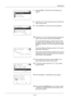 Page 39611-34
Management
7Press the OK key. The Each Job Accounting menu 
appears.
8Press the U  or V key to select the account of which you 
want to check counts.
9Press the OK  key. A menu for the account appears.
10Press the U or V key to select the function of which you 
want to check counts, and then press the  OK key.
If you select [Printed Pages], select the item for which 
you want to check printed page counts, and then press 
the  OK key. Press the  Y or  Z key to switch the counted 
items.
If you...