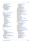 Page 129Index 
BASIC OPERATION GUIDEIndex-3
Document processor 4-4
Finisher 4-8
Network cable 2-10
Network interface connector 1-4
Network scanner kit 4-14
Network Settings 2-13
Default gateway 2-15
IP address 2-13
Subnet mask 2-14
O
Offset mode Legal and Safety-i
On 2-12
Operation panel 1-2, 1-5
Optional equipment 4-1
Document processor 4-3
Duplex unit 4-8
Expansion memory 4-15
Fax kit 4-14
Finisher 4-8
Hard disk 4-15
Job separator 4-12
Key counter 4-13
memory card 4-14
Network scanner kit 4-14
Overview 4-2...