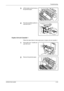 Page 175Troubleshooting 
OPERATION GUIDE6-19
3Lift the duplex unit and remove 
the jammed paper.
4Press the specified position to 
close left cover 1.
Duplex Unit and Cassette 1
Follow the steps below to clear paper jams in duplex unit and cassette 1.
1Pull up left cover 1 handle and 
open left cover.
2Remove the jammed paper.
Downloaded From ManualsPrinter.com Manuals 