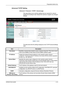 Page 43Preparation before Use 
OPERATION GUIDE2-13
Advanced TCP/IP Setting
Advanced > Protocols > TCP/IP > General page
This page allows you to edit the settings that are required for network 
printing and sending E-mail. Restart the machine to register any changed 
settings.
The table below lists the settings displayed on the TCP/IP General Settings 
page.
Item Description
Host NameSpecifies a name for the machine system network component. This name is also 
used as the NetBEUI Printer Name and the SNMP...