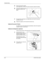 Page 206Troubleshooting 
6-26OPERATION GUIDE
5Remove the jammed original.
If the original tears, remove every loose scrap from inside the machine.
6Remove the original by turning 
the dial C as shown in the 
figure.
7Put paper feed unit A back in its original place and close the document 
processor top cover.
8Reload the originals on the document processor tray.
Optional Document Finisher
If a misfeed occurs in the optional document finisher, refer to the respective 
Operation Guides to clear the jam.
Optional...