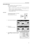 Page 89Basic Operation
3-7
Reducing/Enlarging
Adjust the magnification to reduce or enlarge the original image.
The following zoom modes are available.
• Auto Zoom – Automatically reduces or enlarges the original image suited to the selected paper 
size.
• Manual Zoom – Reduces or enlarges the original image in 1 % increments between 25 - 400 %. 
• Preset Zoom – Reduces or enlarges at preset magnifications.
• XY Zoom – Independently adjust vertical and horizontal magnifications. Set zoom size in 1 % 
increments...