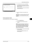 Page 369Default Setting (System Menu) 
OPERATION GUIDE8-105
8
4In the license key entry screen, press [Official]. 
Some applications do not require you to enter an 
license key. If the license key entry screen does not 
appear, go to Step 5.
To use the application as a trial, press [Trial] without 
entering the license key.
5When the confirmation screen appears, press 
[Yes].
IMPORTANT: If you change the date/time while using 
an application, you will no l onger be able to use the 
application.
Checking...