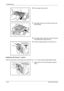 Page 404Troubleshooting 
10-22OPERATION GUIDE
10Pull out paper feed unit (B3).
11Open paper feed unit cover (B4) and remove the 
jammed paper.
12Push paper feed unit (B3) back in place, and push 
the cassette back in place securely.
13Press the specified position to close left cover 1.
Inside the Left Covers 1, 3 and 4
Follow the steps below to clear paper jams inside left cover 1, 3 or 4 when using the optional paper feeder.
1Open the left cover where the paper is jammed 
inside.
Downloaded From...