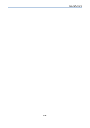 Page 160Copying Functions
4-38
Downloaded From ManualsPrinter.com Manuals 
