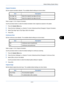 Page 247Default Setting (System Menu)
8-15
8
Original Orientation
Set the original orientation defaults. The available default settings are shown below.
Refer to  page 4-10  for Original Orientation.  
Use the procedure below to select the default orie ntation when originals are placed on the platen.
1Press the System Menu  key.
2Press [Common Settings], [ ], [Next] of  Function Defaults and then [Change] of Original Orientation.
3Select [Top Edge Top] or [Top Edge Left] for the default.
4Press [OK].
Continuous...