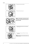 Page 30English 
28  DF-760(B), MT-720(B), BF-720, PH-5A, PH-5B AND PH-5C OPERATION GUIDE
6Open the inner tray cover (D6).
7Remove the jammed paper.
NOTE: If a jammed paper is located at the bottom of 
the tray and it is difficult to remove, lift the inner tray 
paper holder and remove the jammed paper from the 
lower side of the tray.
8Open the inner tray cover (D7) and remove the 
jammed paper.
9Close the inner tray cover (D6) and  inner tray 
cover (D7).
NOTE: Close the inner tray cover (D6) securely until...