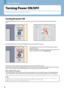 Page 24Chapter 1 PREPARATIONS
Turning Power ON/OFF
Turning the power ON
If the MAIN POWER lamp is not lit, open the main power switch cover and turn the power ON with the main power 
switch.
If the MAIN POWER lamp is lit, press the [POWER] button until the ON/OFF lamp lights.
The equipment starts warming-up. “Wait Warming Up” appears 
during warming-up.
While the equipment is warming up, you can use the auto job start 
function. For details, refer to the Copying Guide.
•
•
The equipment will be ready for...