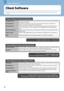 Page 12Chapter 1 PREPARATIONS
Client Software
This product provides you with Client software for the printing, scanning e-Filing, network management and network fax 
functions.
0
For details, refer to the Software Installation Guide, Operator’s Manual for TWAIN Driver / File Downloader, e-Filing Guide and Operator’s Manual for Backup/Restore Utility.
For details, refer to the Software Installation Guide,
Operator’s Manual for Remote Scan Driver and Scanning Guide.
For details, refer to the Software...