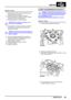 Page 52MOTOR
ÜBERHOLUNG25
Ölpumpe - Einbau
1.Überdruckventil, Feder und Gehäusebohrung mit
sauberem Motoröl schmieren.
2.Überdruckventil und Ventilfeder montieren.
3.Neue Dichtscheibe an Stopfen montieren, Stopfen
montieren und mit 45 Nm festziehen.
4.Ölpumpengehäuse mit Vaseline stopfen.
VORSICHT: Nur Vaseline verwenden, es ist
kein anderes Fett geeignet.
5.Ölpumpenräder montieren und dabei sicherstellen,
daß Vaseline in alle Hohlräume zwischen den
Radzähnen eindringt.
VORSICHT: Wenn die Pumpe nicht richtig...