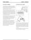 Page 127HAZARD FLASHERS
The hazard flashers are controlled by a non-latching
switch in the centre of the instrument panel. The hazard
flashers operate at all times when selected and are not
dependant on ignition switch position.
When the hazard flashers are selected on, all of the front,
rear and side turn signal lamps operate as previously
described and both left and right turn signal indicators
in the instrument cluster also flash. The hazard warning
flashers flash at a rate of 380ms on and 380ms off. When
the...