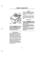 Page 88Engine compartment 
:j~~l1~l~l~~~1llil~~~il~111~~~ll~llllll1l11111l1lll11Mil~111lllll~1111~~~~1llll1~ll~~llli~1l~~ltlttlf~ltllt 
Contact your dealer immediately if brake 
travel is unusually long or if there is any 
appreciable drop in brake fluid. 
BRAKE FLUID CHECK 
The fluid level will fall slightly during use as a 
result of brake pad wear, but should not be 
allowed to fall below the MIN mark. Any 
substantial drop in fluid indicates a leak in the 
system, in which case the vehicle must NOT 
be...