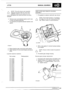 Page 37LT77S MANUAL GEARBOX 
A. .. 
NOTE: This will ensure  zero layshaft 
0,025 (0.001 in) pre-load  once  the  GEAR 
LEVER  AND  REMOTE  HOUSING 
a bearing end float and not more  than  ASSEMBLY 
cover 
and gasket  are fitted  and bolts  correctly 
torqued. 
1. Fit quadrant to selector  shaft  with  new roll  pin. 
NOTE:  Push shaft forward,  fit quadrant 
so ledge is to the  left viewing box from 
rear.  Return  shaft to neutral  position. 
3. 
Remove cover  and selected washer  and fit  new oil seal, lip...