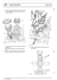 Page 10I 37 MANUALGEARBOX DEFENDER 
5. Remove input shaft  and fourth  gear baulk  ring. 
6. Remove  layshaft by  tilting,  as illustrated and 
lifting  mainshaft. 
5 
ST 
I ST3245 M U 
7. Unscrew  plug and remove spring and outboard 
detent  ball. 
8. Align fifth gear  selector  pin with  centre  plate 
slot. 
9. Remove  mainshaft, gears,  selectors and forks. 
10. Remove selector fork  assembly from  gears. 
11. Collect  inboard detent  ball and spring  from 
centre  plate.  