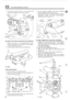 Page 1721121 2.50 LITRE DIESEL ENGINE 
FIT THE AIR INTAKE  AND EXHAUST  MANIFOLDS 
1. Using a new gaskct fit the  manifolds  and secure 
with  the retaining  nuts and clamps.  Evenly tighten 
to the specified  torque ligure. 
2. Connect the breather  hose to the  oil filler  cap. 
U ST 1550 M 
Turbo-charged engines 
3. Fit a new gasket to the cylinder  head. 
4. Fit thc air intake  manifold  and evenly  lighten  the 
bolts 
to the  correct  torque. I L L- L I 
2. Secure  the rear of the  motor  to the  bracket...