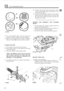 Page 1781121 V8 CYLINDER ENGINE 
RR750M 
19. Fit a new  hydraulic  tappet if the area  where  the 
pushrod  contacts is rough 
or otherwise  damaged. 
20.  Renew  any pushrod  having a rough 
or damaged 
ball  end 
or seat. Also bent  rods must  be renewed. 
Assemble  rocker shafts 
21. Fit a split pin to one end of the rocker  shaft. 
22.  Slide  a plain  washer  over the long  end of the  shaft 
23.  Fit a wave  washer  to abut  the plain  washer. 
to abut the split  pin. 
25. Compress  the springs,  brackets...