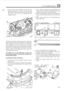 Page 199V8 CYLINDER ENGINE )121 
.. .. .,:.+ ~ ..” 4. Fit the 
rocker  shaft assemblies.  Ensure that the 
push
-rods  engage  the rocker  cups and that  the 
baffle  plates  are fitted 
to the front on the left-hand 
side,  and to the  rear 
on the right-hand  side. 
Tighten  the bolts. 
.. .- ’ I, , ._ 3. Apply  ‘Hylomar’  sealing compound SQ32M on the 
corners 
of the cylinder  head, manifold  gasket and 
manifold,  around the water  passage  joints. 
4. Fit the manifold  gasket with the word ‘FRONT’ to 
the...