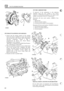 Page 204V8 CYLINDER ENGINE 
3 
ST855M 
FIT EXHAUST  MANIFOLD  AND AIR RAILS 
1. Ensure  that  the  mating surfaces  of the  cylinder 
head  and  exhaust manifold  are clean  and smooth 
and coat  the faces  with ‘Foliac 
J 166’ or ‘Moly  Paul’ 
anti
-seize  compound.  ‘Foiiac J 166’ is 
manufactured  by Rocol  Ltd., Rocol 
House, 
Swillington,  Leeds, England. 
‘Moly  Paul’ is manufactured  by 
K.S. Paul Products 
Ltd.,  Nobel  Road,  London 
N18. 
2. Place the manifold  in position  on the cylinder  head 
and...