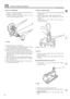 Page 34637 
Front cover and oil pump 
1. Remove  cover plate,  drive gear and impellor  gear. 
2. Remove  cover plate ‘0’ ring. 
3. Position  wooden blocks under front cover  and 
remove  oil feed  ring and 
oil seal. 
LT85 FIVE SPEED GEARBOX 
W 
ST1348M 
4. Clean  all front  cover  componcnts. 
5. Lubricate  lip of new oil seal and position in front 
6. Fully  seat oil seal in position  using suitable  tube. 
7. Fit oil feed  ring,  ensuring  the three  holes of the 
feed ring are at the  bottom  and the ccntrc...