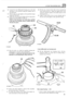 Page 371LT230T TRANSFER BOX 
.-- ,,,:~,:~~. . .... 42. Locate the rear  differential  bearing on to the  hub 48. Fit the new  selector  fork with  its boss  towards the 
three detent  grooves. Align the tapped  hole 
in the 
fork  boss  with  the indent 
in the shaft nearest to  the 
detent  grooves. 
49. Apply  Loctite 290 to the set screw  threads  and fit 
the set screw  and tighten  to the specified  torque. 
and 
press 
it into position  using the smaller  end  of 
tool 
18G1424. 
43. Fit the  stake nut and...