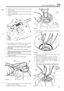 Page 373LT230T TRANSFER BOX 137 I 
6. Withdraw the selector  shaft from the  rear  of the 
7. Remove  the selector  fork and spring  through  the 
side  cover  aperture. 
8 Remove  lock-up sleeve  from the rear of the output 
housing. 
4.: c\j dL output  housing. 
15. Invert housing  and drift  out bearing  from  inside  the 
case  as shown. 
9. Using  flange wrench 18G1205 and  socket  wrench, 
remove  the 
flange nut, steel and felt washers. 
NOTE: 
Ensure  that flange  bolts are fully  engaged  in 
the...