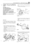 Page 383REAR DIFFERENTIAL - NINETY HEAVY DUTY -  ~~ 
OVERHAUL  REAR  AXLE  DIFFERENTIAL 7. Remove  the 
split  pin securing the pinion  flange 
(option) 8. Remove  the  pinion flange nut using service  tool 
Service tools: 
18G 1205 flange  holder  tool; 
18G 191 pinion  height setting  gauge; 
18G 191-4 universal  setting block; 
18G 47-6 pinion  head bearing removerlreplacer; 
18G 1382 oil seal replacer; 
RO 262757A extractor  for pinion  bearing  caps; 
RO 262757-1 replacer -use  with RO 262757A; 
RO 262757-2...