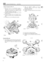 Page 390REAR DIFFERENTIAL - ONE TEN 
Using axle compressor GKN 131 
16. Place  the  tool on to the differential  casing, as 
illustrated,  with the weld seam  uppermost. 
Ensure  that the plates  rest squarely 
on the 
differential  machined  surface  and the  end  bars 
butt  against  the edges  of the  casing. 
17. Tighten  the  adjusting  nuts  by hand  only, until all 
slack  is  taken up. 
18. Continue  to tighten  both  nuts  alternately with a 
spanner, one flat at a time, to  a maximum  of three 
flats....