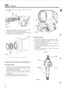 Page 44257 
15. Withdraw the  input  shaft,  worm and valve 
assembly. 
STEERING 
15 
ST1822M 
16. Release  the circlip  and remove  the  steel  washer 
17. Remove the wire  circlip, anti-extrusion  washer and 
and 
oil seal from 
the sector  shaft housing. 
Qil seal from the input  shaft housing. 
Sector  shaft assembly 
5. Check  that no side  play  or wear  exists  in the roller. 
6. Check  the condition  of the  adjuster and  its retainer 
7. The  axial  clearance of the adjuster  should not 
8. Examine  the...