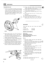 Page 464SUSPENSION 
Reassemble hub to axle 
17. If removed,  assemble the backplate  and oil catcher 
to  the  axle  having  first  smeared  Hylomar 
SQ32M 
on the  face of the oil catcher  to seal  it  to  the 
backplate. Ensure  that the milled  slot and  the drain 
hole 
in the  backplate line up at the  bottom. Secure 
the  assembly 
to the  axle  with  the six bolts  and nuts 
and 
tightcn to  the  correct torque. 
ST503M 
18.  Before  fitting the hub, ensurc that thc journal  on 
which  the  dual  lipped...