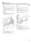 Page 49676 
REMOVING EXTERIOR HANDLE - rear side door 
CHASSIS AND BODY 
To remove 
1. Remove the door  trim,  regulator handle, door pull 
and bezels. 
2. Peel  back  sufficient  of the  weather protection  sheet 
to  gain  access 
to the handle  mechanism. 
3. Disconnect  the  actuating  rod from  the handle 
operating  lever. 
4. Remove the  two  screws  and  withdraw the handle 
and  bezels. 
Fitting 
handle 
5. Fit the  handle  to the  door  ensuring  that  the two 
bezels  are 
in position - flat faces...