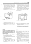 Page 529AIR CONDITIONING - L.H. & R.H. STEERING IS21 
i( 13. Crack the suction valve charging  line at the service 
port  on  the  compressor  to allow  an escape 
of 
refrigerant,  at  the same  time observing thc sight 
glass 
in the  charging cylinder. A slight  drop in the 
level  should  be allwwed before  closing  the 
connection  at the  compressor. 
1. 
14. Close  the high pressure  valve (No. 2). 
15. Close valve No. 3. 
16. Close  the valve  at the  top  of the charging  cylinder. 
14-10 
ST 1397M 
17....