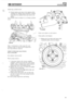 Page 663. .I ., .,..  .. 
e DEFENDER ENGINE n 12 
Removing cylinder head 
8. Evenly slacken  and remove  the eighteen  bolts 
retaining  the cylinder  head and lift the  cylinder 
head  from the cylinder  block and remove  the 
gasket. 
See  cylinder  head overhaul  or see  fitting  cylinder 
head 
ST2951 M 
Note:- If..necessary, at  this  stage  the cam 
followers  may be removed  for inspection. 
See  Cam  follower  removal 
FRONT  COVER 
OIL SEALS/TIMINC 
BE LT/CAM S HA fi 
See radiator removehefit 
Water...