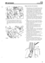 Page 681DEFENDER ENGINE n 12 
Fitting connecting rods and pistons 
1. Ensure  that the essentric  headed big end  bolts 
and  shell  bearings  are correctly  located in the 
connecting 
rods and as a  precaution  against 
possible  damage to the  crankshaft  journals 
during  installation 
of the pistons,  cover the 
bolt  threads  with a layer 
of adheasive  tape. 
Check  that the number  on the  connecting  rod 
is the same as the piston  and cylinder  and that 
they  are correctly  orientated. 
2. With the...