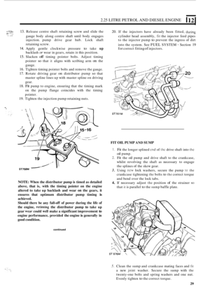 Page 332.25 LITRE PETROL  AND DIESEL  ENGINE 1121 
,.... I.. .,:-::?I, . .. ., .if:: !?