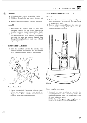 Page 712.50 LITRE DIESEL ENGINE 1121 
{: :;;